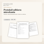 Protokół odbioru mieszkania – kompletny pakiet dokumentów